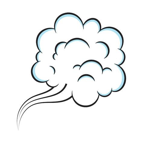 Premium Vector | Fart smoke smelling cloud pop art comic book cartoon flat style design vector ...