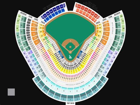 Dodger Stadium Concert Seating Chart