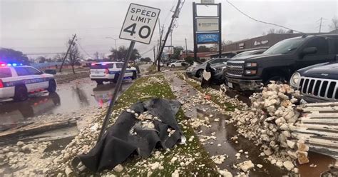 Tornado wreaks significant damage across southeast Houston