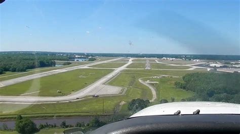 Cessna Landing at Lafayette Regional Airport (LFT) - YouTube