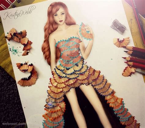 Daily Inspiration: pencil shavings art | webneel