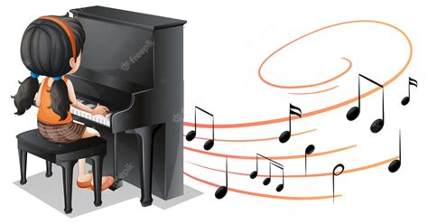 Piano clip art cartoon Royalty Free Vector Image - Clip Art Library