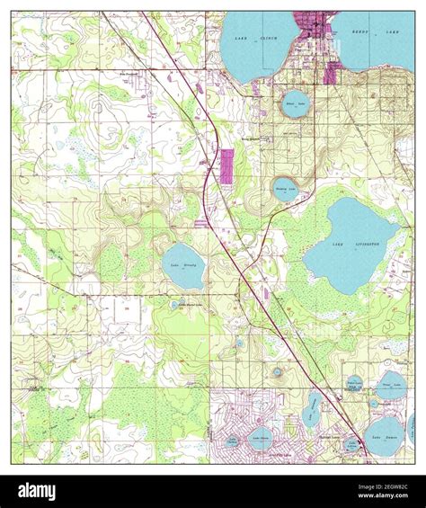 Frostproof, Florida, map 1953, 1:24000, United States of America by ...