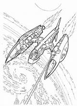 Spaceship Coloring Pages  Coloring pages For Kids sketch template