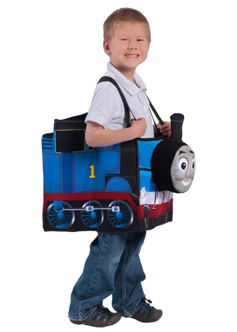 Thomas the Tank Engine Ride in Boys Train Costume - TV Show Costumes