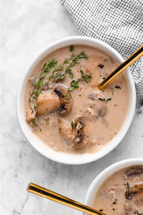 Creamy Mushroom Soup | Jessica in the Kitchen