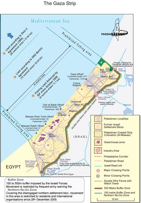 This detailed map of Gaza helps explain the conflict - Vox