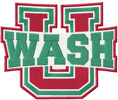 Washington University Bears embroidery design | Nature logo design, ? logo, Tshirt printing design