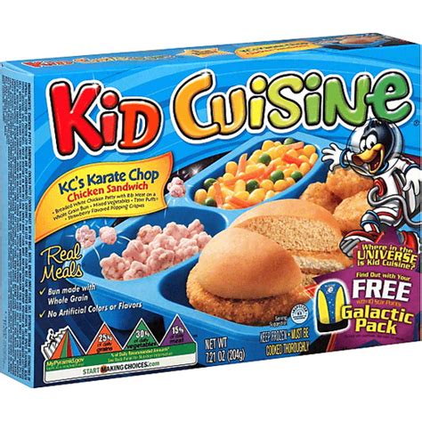 Kid Cuisine Chicken Sandwich, KC's Karate Chop | Frozen Foods | My Country Mart (KC Ad Group)