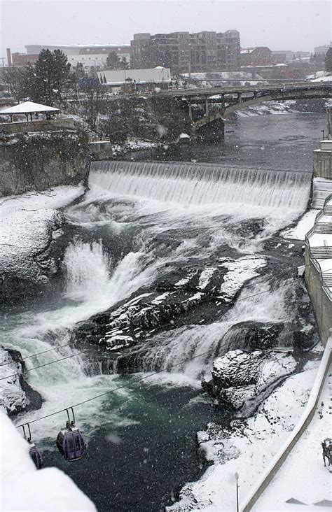 Spokane River Falls Photograph by James Connor - Fine Art America