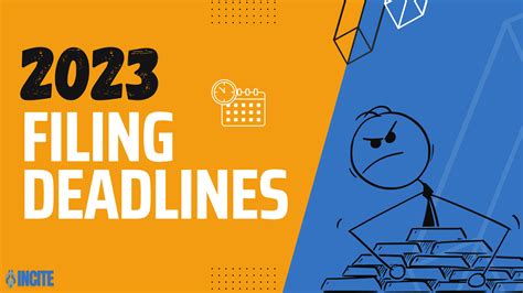 2023 Tax Deadline & Important Extension Filing Dates - Incite Tax