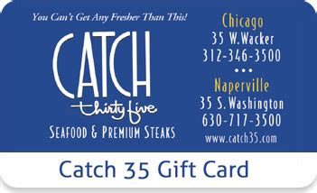 gift-card - Catch 35 Seafood Restaurant