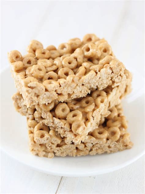 No-Bake Peanut Butter Cheerio Bars - The Farmwife Cooks