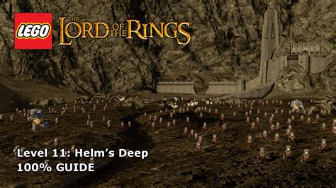 LEGO Lord Of The Rings - Helm’s Deep 100% Guide