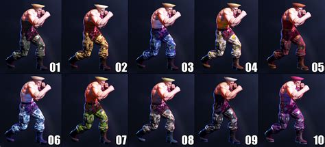 Street Fighter 6 Guile costumes and colors 2 out of 3 image gallery