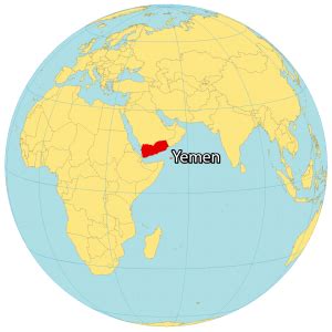 Map of Yemen - GIS Geography