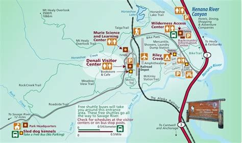 Camping and Trails and Maps - Denali National Park