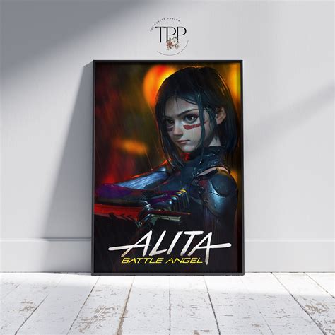 Alita Battle Angel Movie Poster Cinema Poster Sci-fi Themed - Etsy