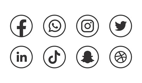 Facebook Instagram Twitter Icon Vector Art, Icons, and Graphics for ...