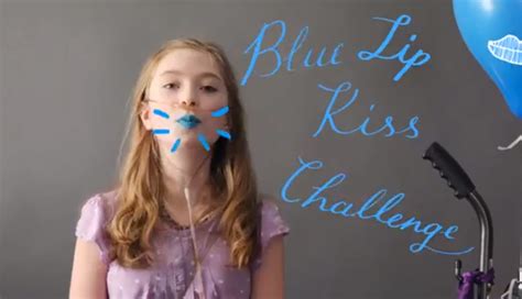 Cordelia’s Blue Lip Kiss Challenge – Team PHenomenal Hope