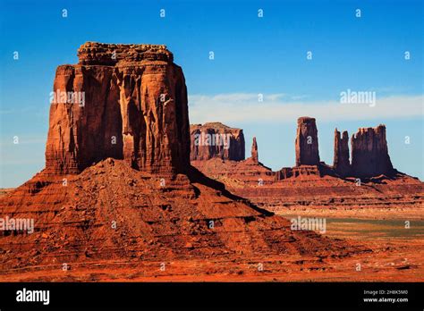 Monument Valley, Colorado Plateau, Arizona-Utah border Stock Photo - Alamy