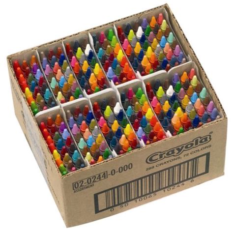 Crayola 288 Assorted Crayons Class Pack Creative Toy - review, compare ...