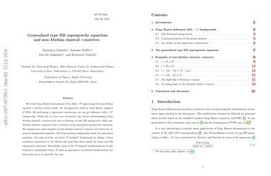 Generalized type IIB supergravity equations and non-Abelian classical r-matrices | Papers With Code