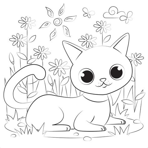 A Happy Cat Coloring - Play Free Coloring Game Online