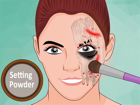 How to Do Melted Face Costume Makeup (with Pictures) - wikiHow