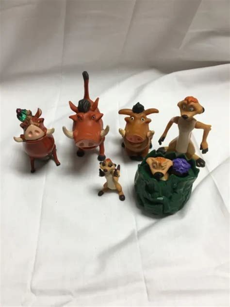 DISNEY FIGURES TIMON, Pumbaa Lion King Resin Figurine Collectibles $14.99 - PicClick