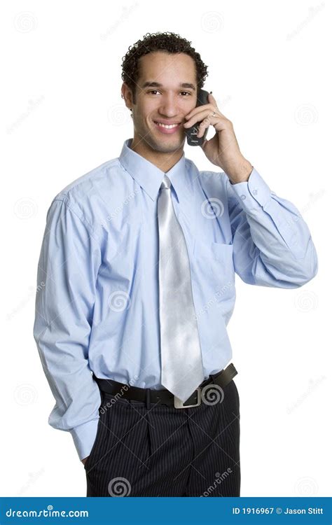 Business Phone Man stock image. Image of young, handsome - 1916967