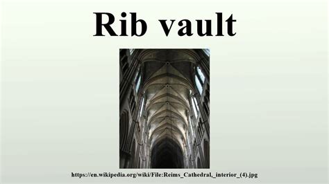 Rib vault - YouTube