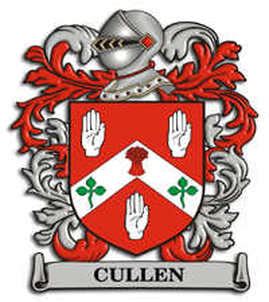 Cullen Family Crest – Heraldic Jewelry