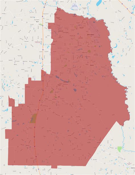 Georgia Houston County - AtlasBig.com