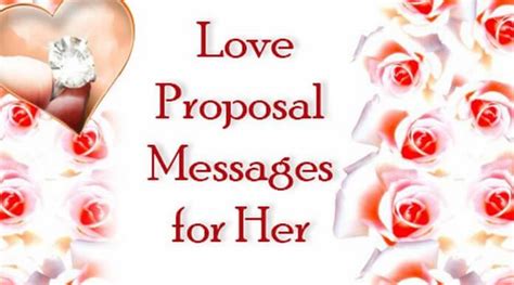 Love Proposal Messages for Her, Best Love Proposal Message