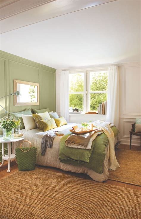 26 Awesome Green Bedroom Ideas | Vert chambre, Idée chambre, Chambre à ...