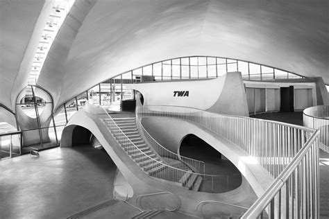 TWA Terminal at Idlewild (now JFK) Airport, Eero Saarinen, New York Eero Saarinen, Architecture ...