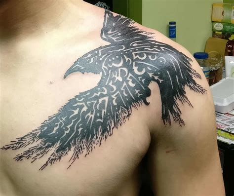 100 Inspirational Raven & Crow Tattoo Ideas - Ultimate Guide