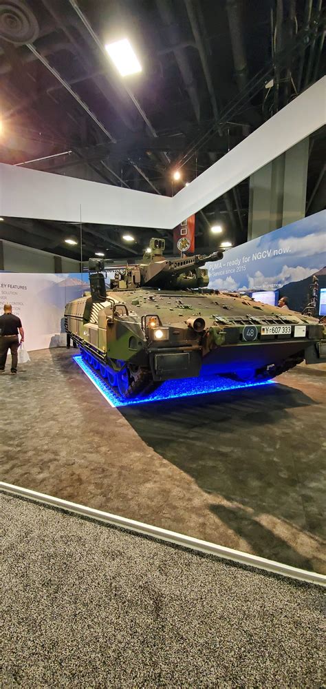 Puma IFV at the AUSA conference. : r/TankPorn