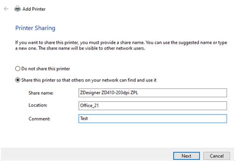 Zebra Setup Utilities: Installing the ZDesigner Port Monitor