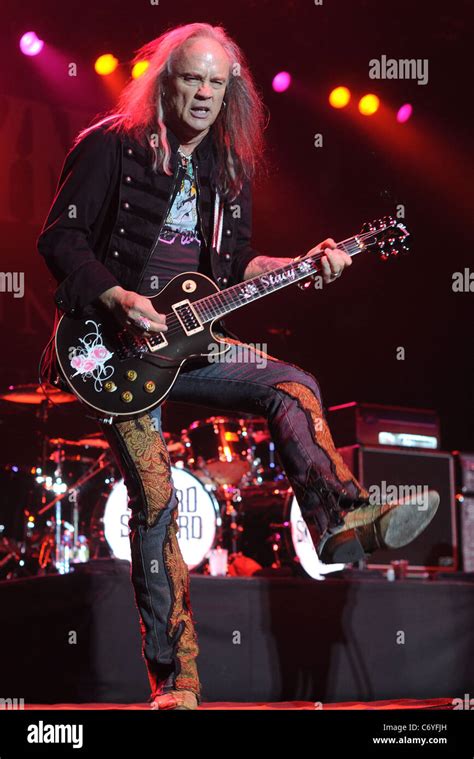 Ricky Medlocke Lynyrd Skynyrd performing live at The O2 Arena. Dublin Ireland - 10.03.10 Stock ...