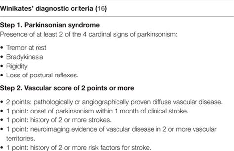 Frontiers | Therapeutic Interventions for Vascular Parkinsonism: A Systematic Review and Meta ...