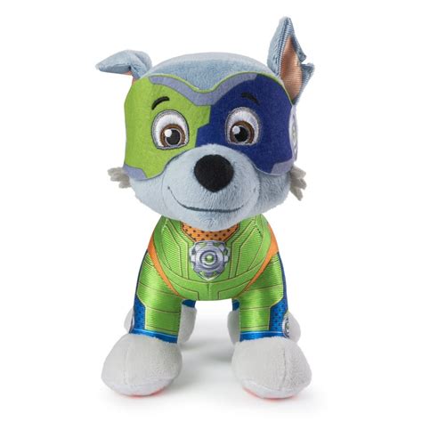 PAW Patrol - 8" Mighty Pups Rocky Plush, for Ages 3 and Up, Wal-Mart Exclusive - Walmart.com ...