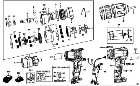 Cordless Drill Parts Diagram
