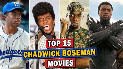 Top 15 Chadwick Boseman Movies - YouTube