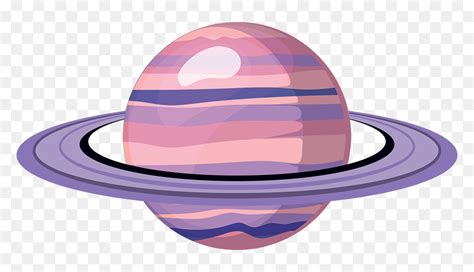 Planet With Rings Clipart, HD Png Download - vhv