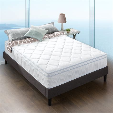 Zinus 12" Cooling Fusion Gel and Spring Hybrid Mattress, Full - Walmart ...