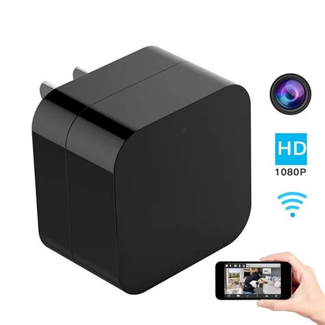 iPM Wi-Fi USB Wall Charger Hidden Wireless Surveillance Camera with ...