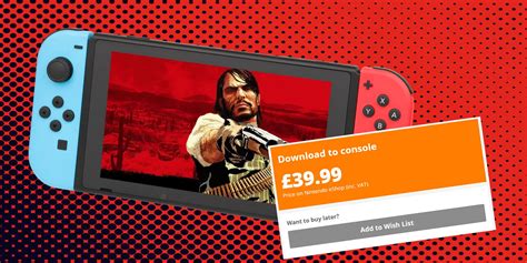 Red Dead Redemption Nintendo Switch Release Date Factory Sale ...