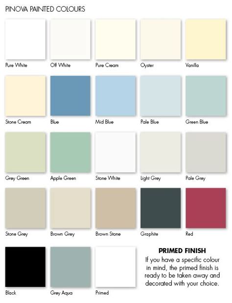 Colour Chart For Crown Paints